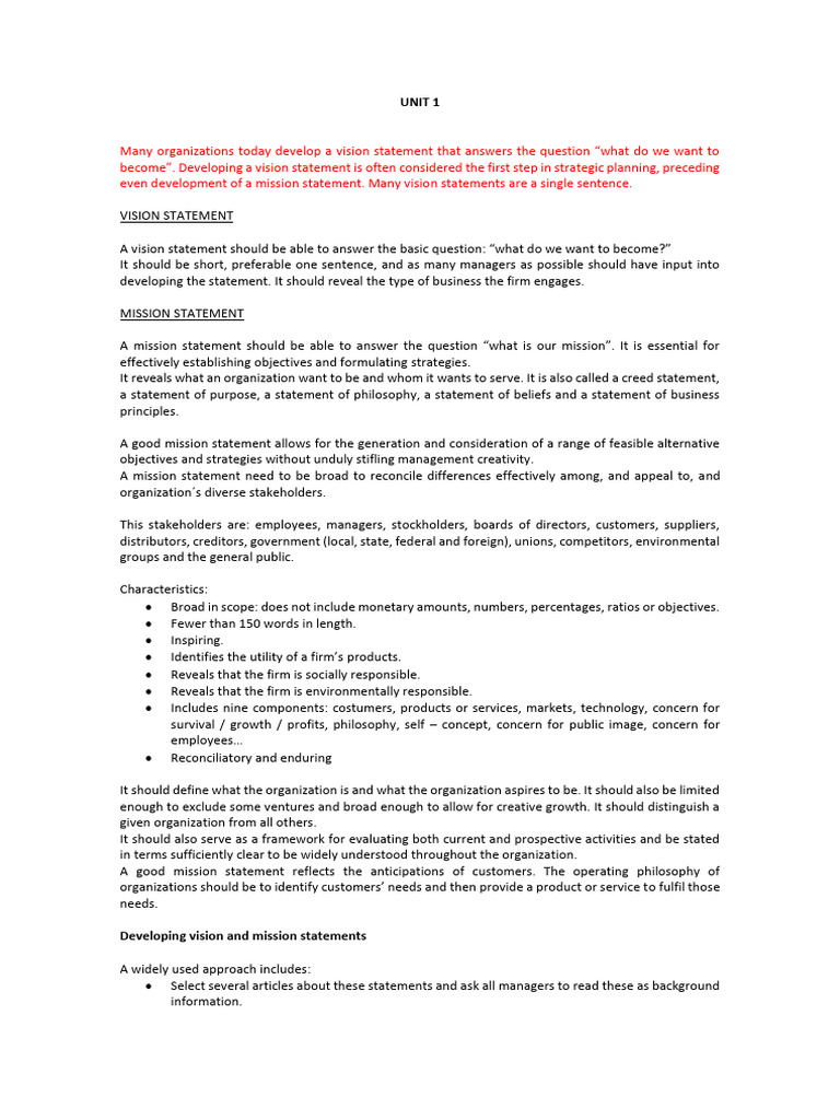Unit 1 | PDF