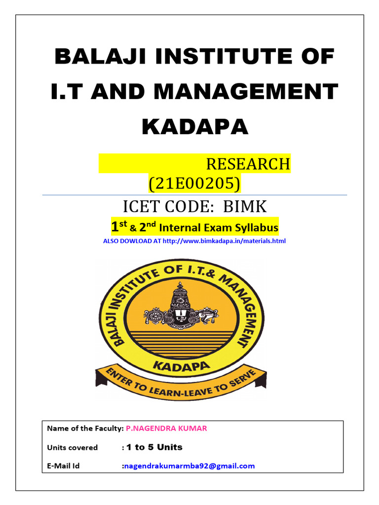 Operations Research Syllabus for MBA | PDF | Mathematical Optimization ...