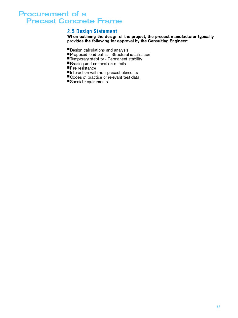 Precast Concrete Frame Guide 13 | PDF