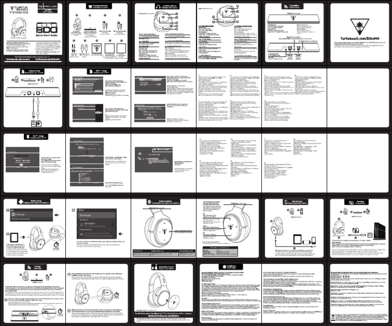 Elite 800 Quick Start Guide | PDF