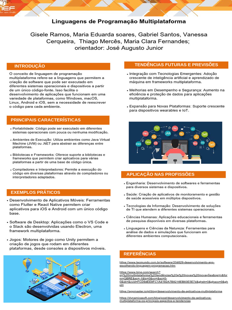 Linguagens de Programação Multiplataforma | PDF | Software ...