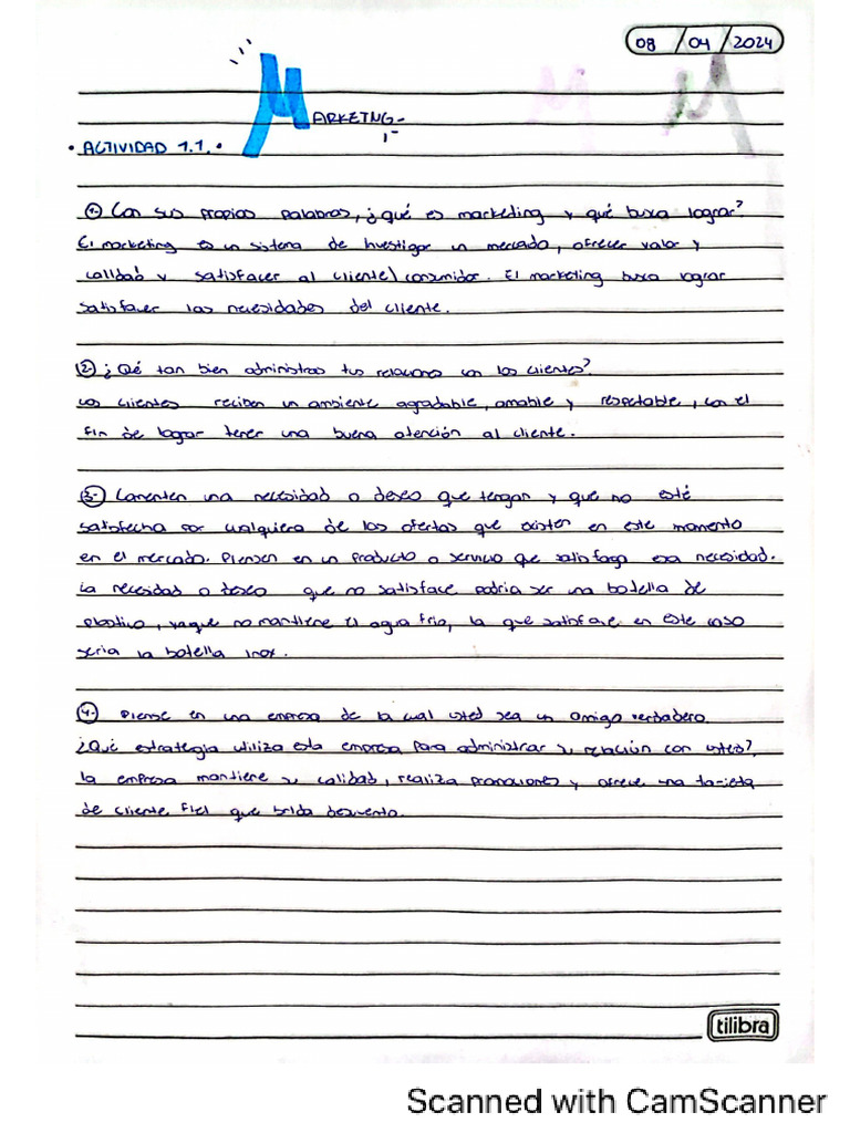 Marketing Actividad 1 1 Al 1 4 Pdf