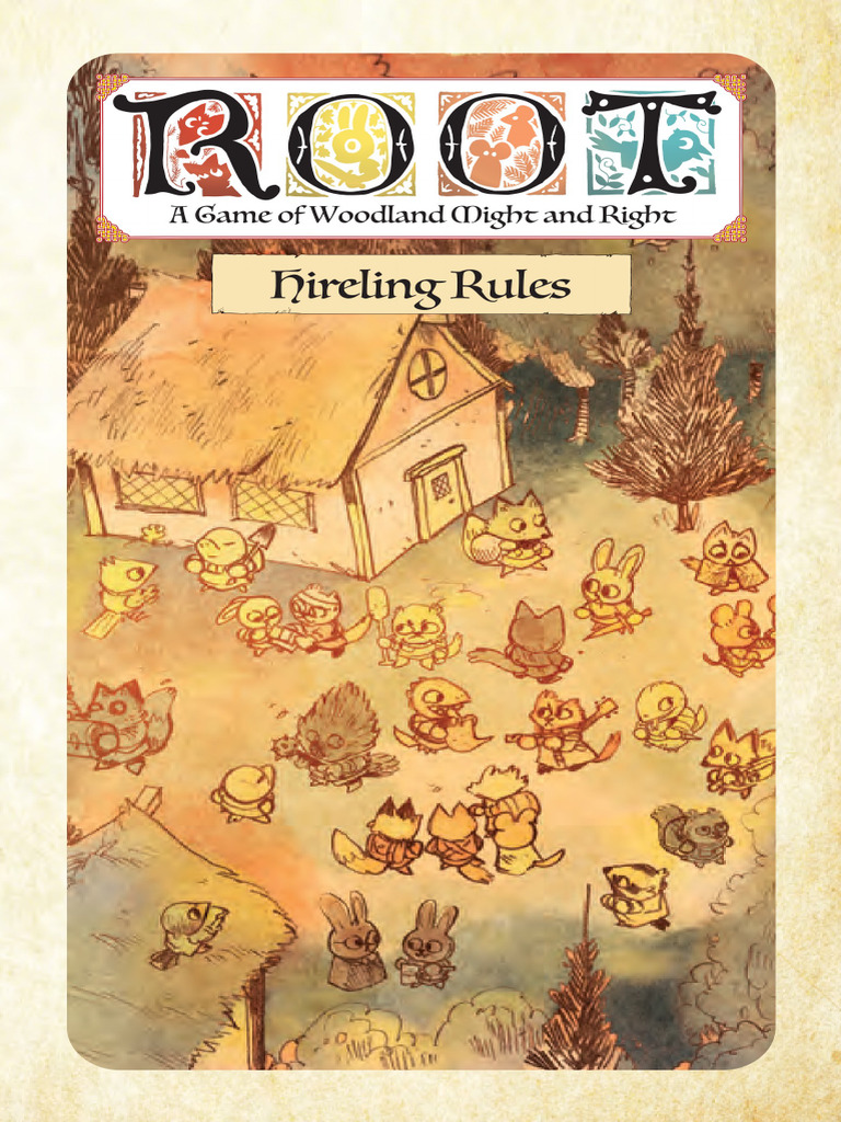 Root Hireling Rulebook | PDF