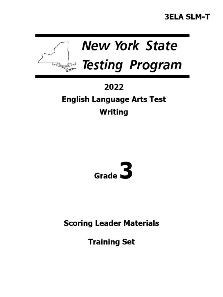 2022 ela g3 example answers pdf