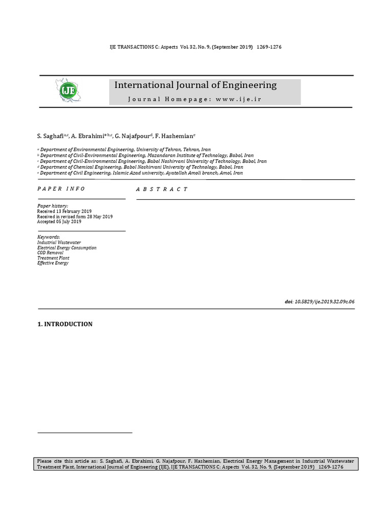 IJE - Volume 32 - Issue 9 - Pages 1269-1276 | PDF