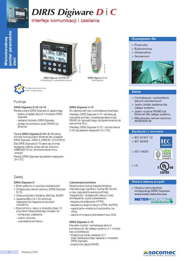 Catalogue Pages - Diris Digiware D and C | PDF