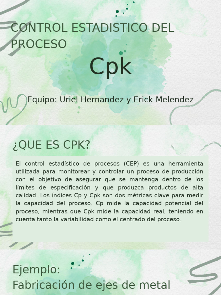 ¿Qué Es CPK | PDF | Procesos de negocio | Tecnología