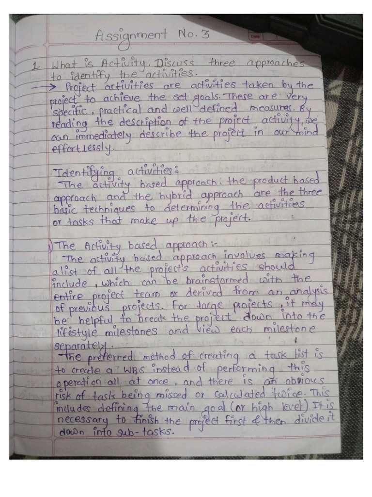 SPM Assignment No 3 | PDF