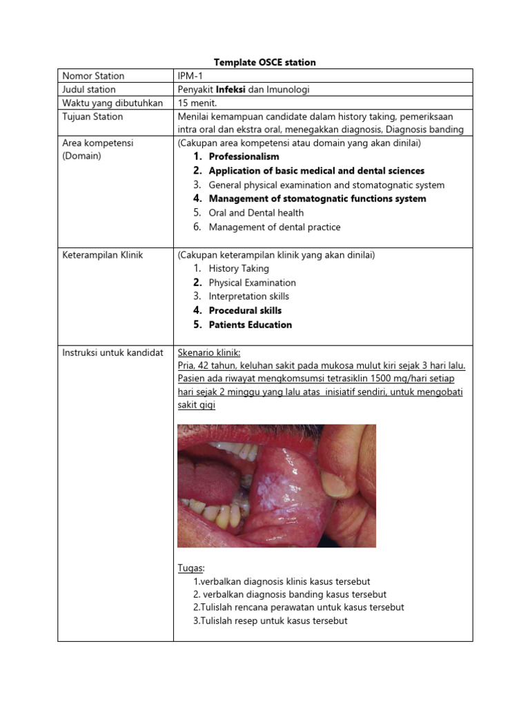 Stomatognatic System Assessment Guide | PDF | Medical Specialties ...