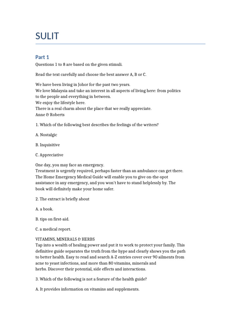 Test For Bi | PDF