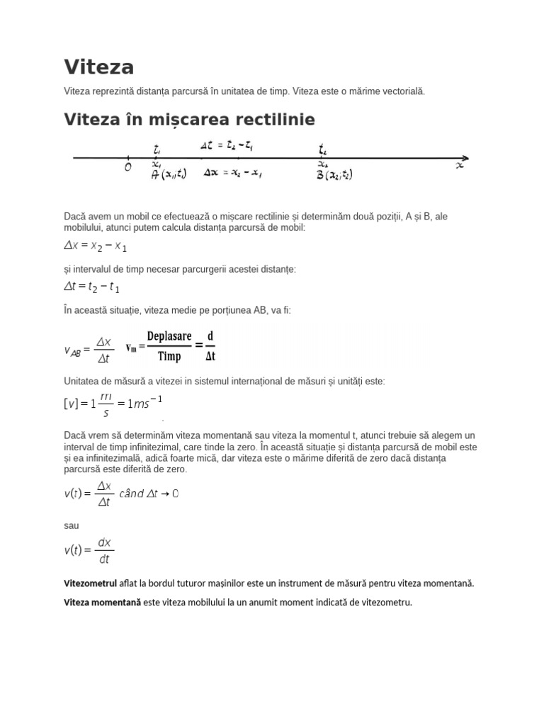 Viteza | PDF