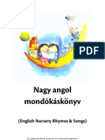 Nagy Angol Mondókáskönyv - betekintő