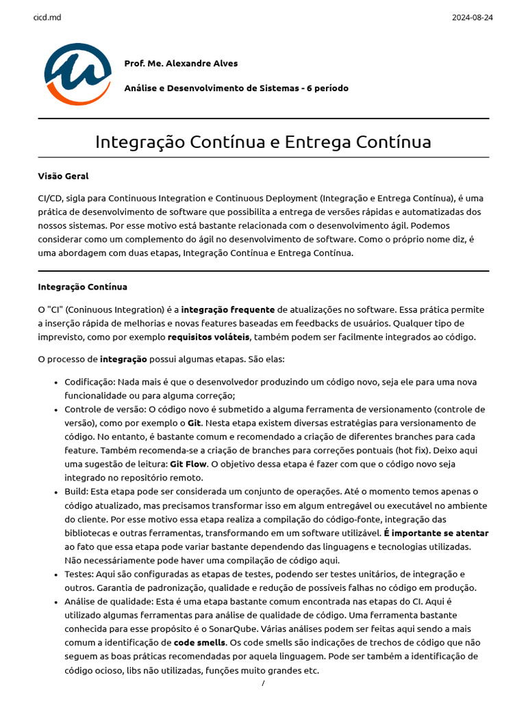Cicd | PDF