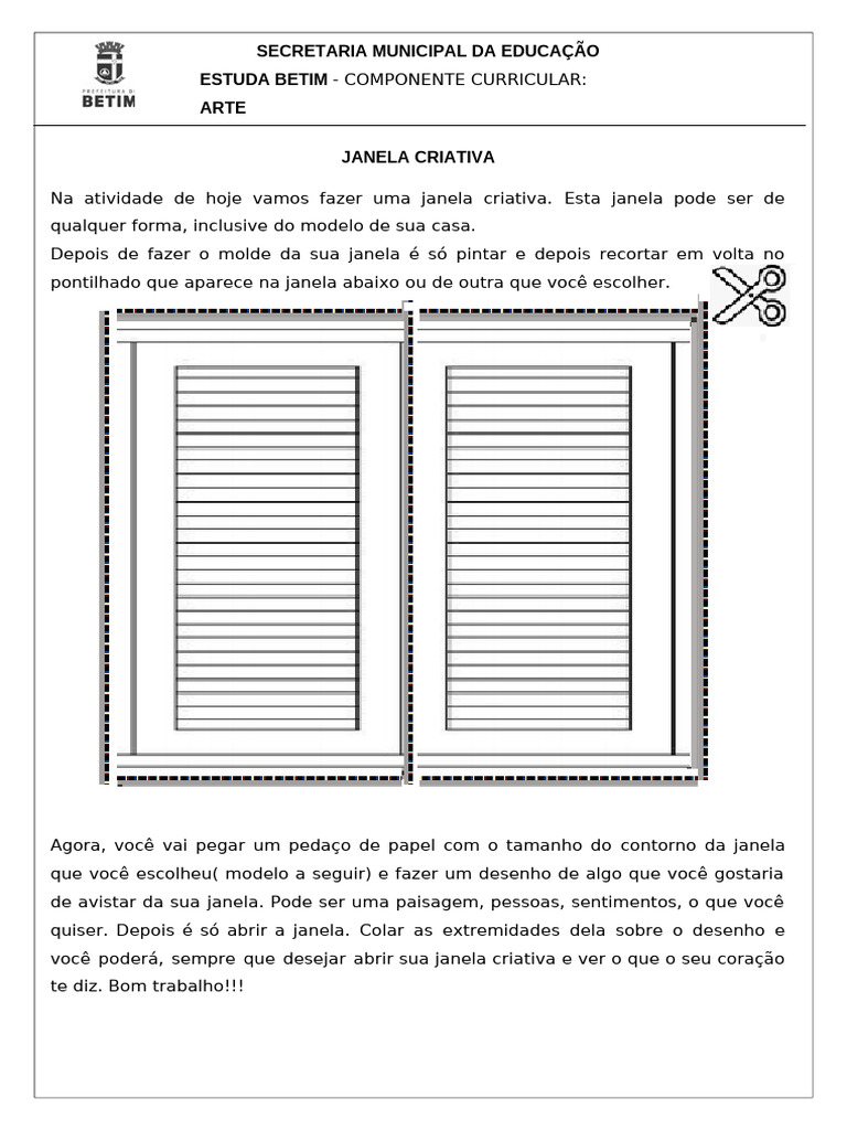 Atividade de Arte-Semana 21 - 3º Ano | PDF