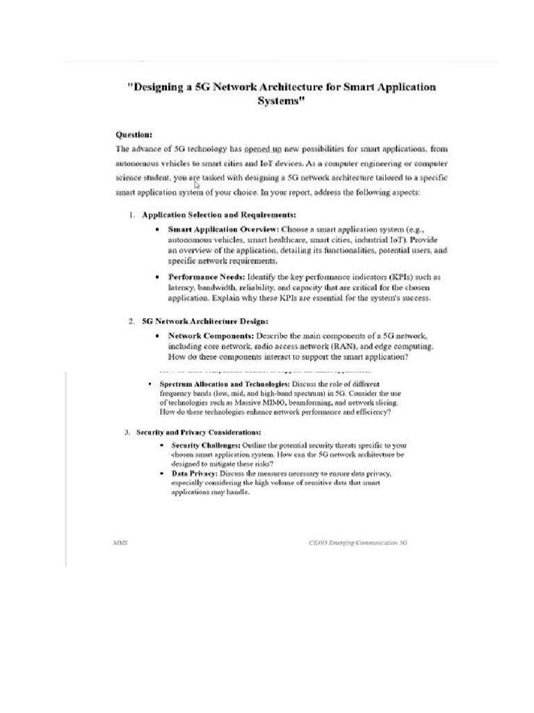 Case Study 5G | PDF