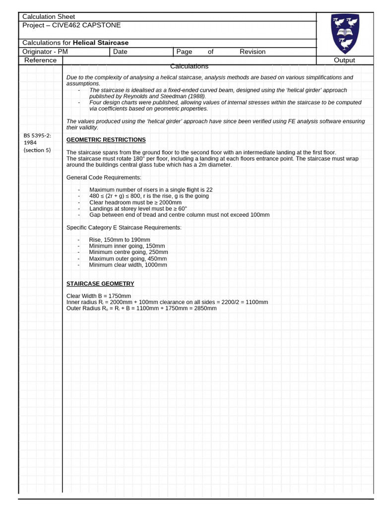 Stair Calcs | PDF