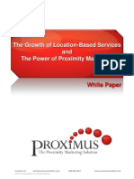The Growth of Location-Based Services and The Power of Proximity Marketing 