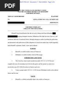 Garth Brooks Complaint - Redacted