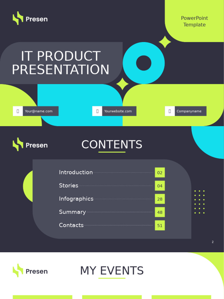 IT Product Presentation Template | PDF
