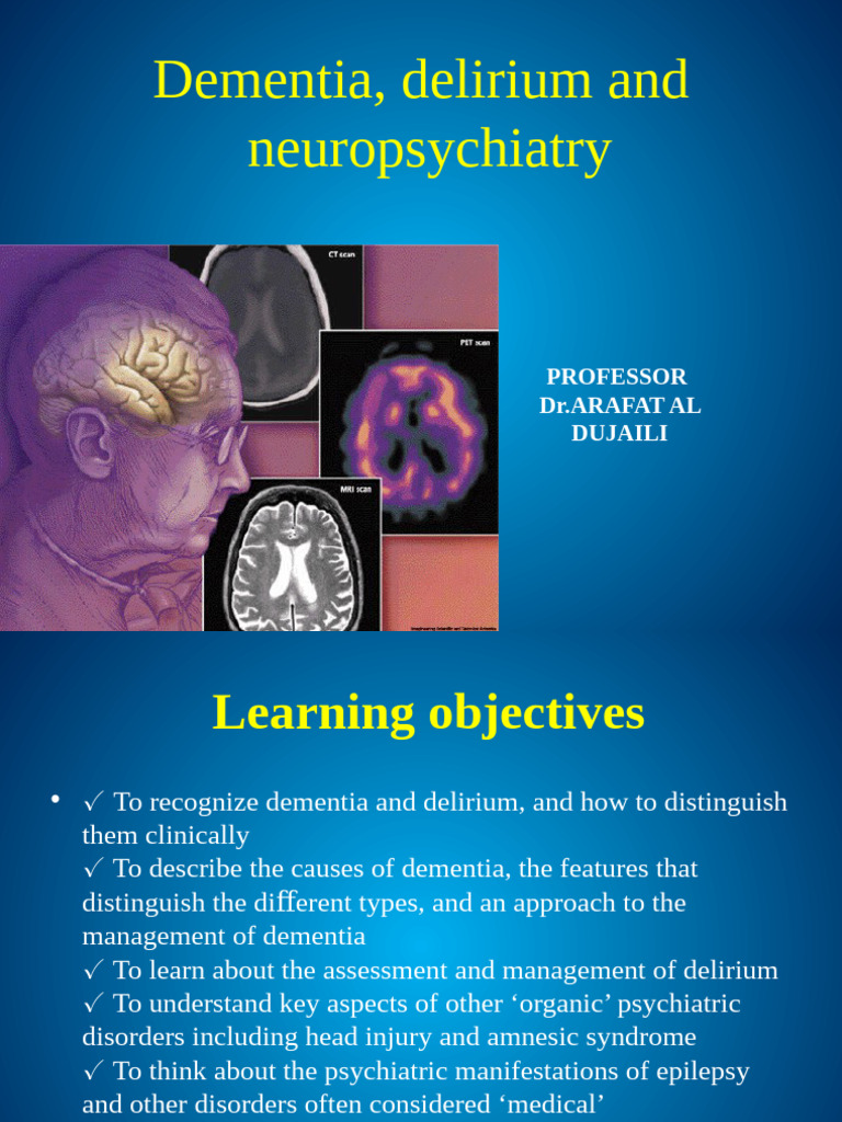 Organic Disorders | PDF