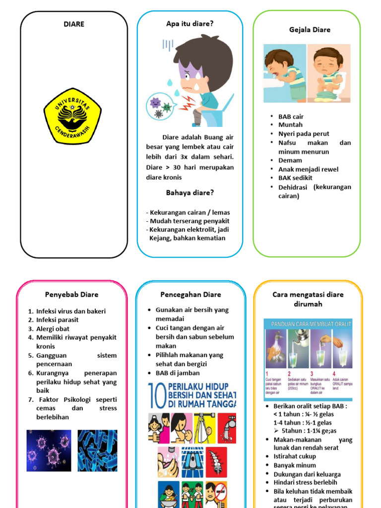 Leaflet Diare | PDF