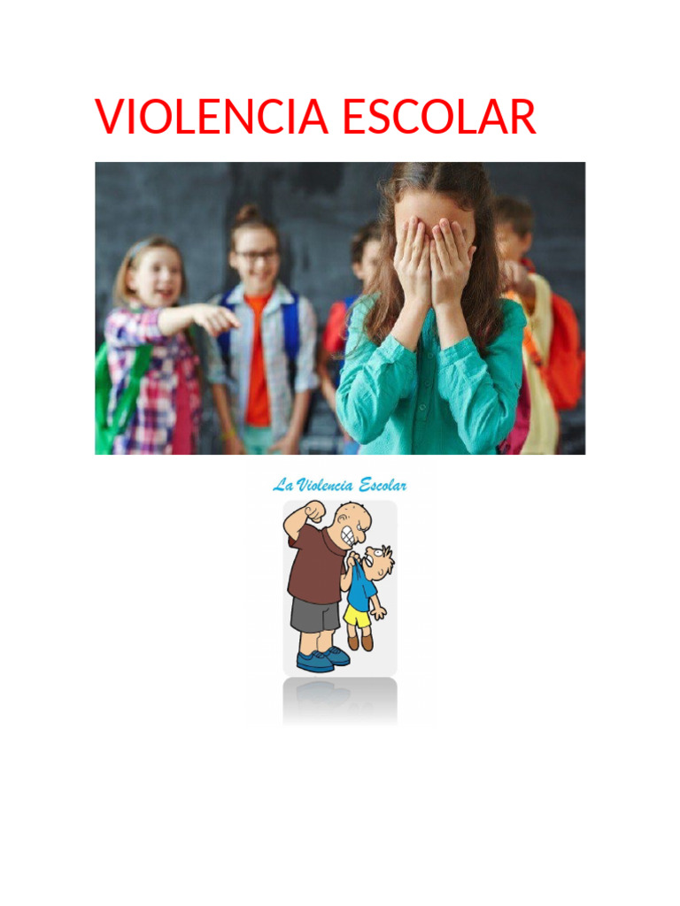 Violencia Escolar Pdf