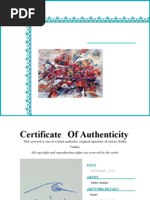 certificate of authenticity 12