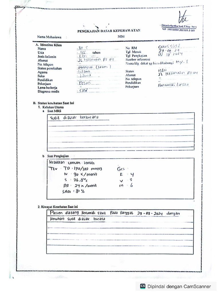 Askep Fatma | PDF
