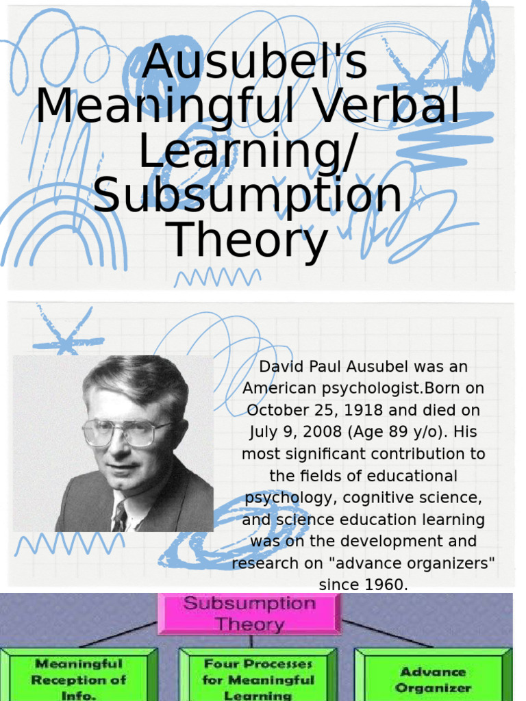 Subsumption Theory | PDF