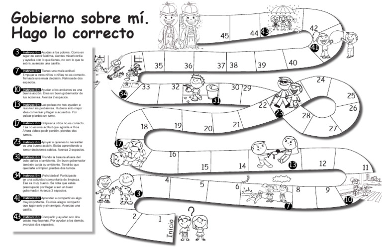 Juego de Valores y Buenas Acciones | PDF