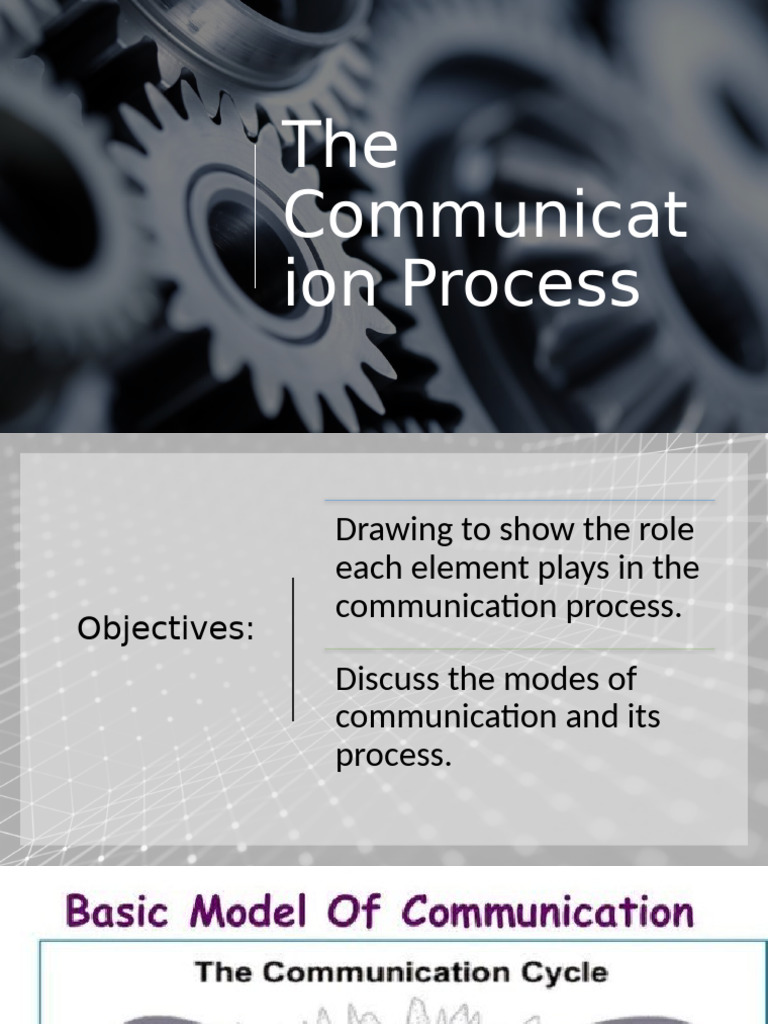 3 Communication Models | PDF
