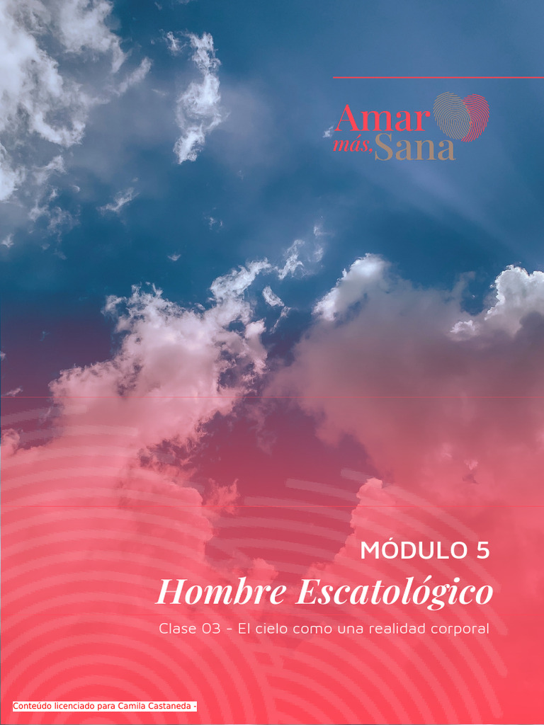 Hombre Escatológico: Módulo 5 | PDF