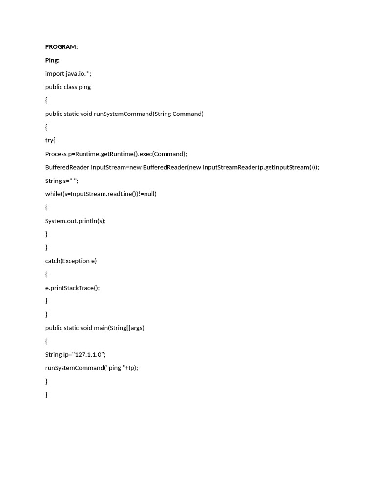 Ping and traceroute pdf