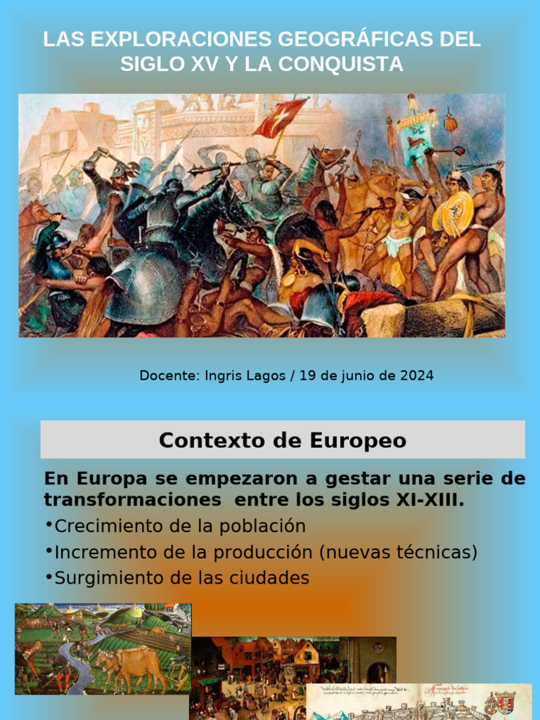 Las Exploraciones Geográficas | PDF