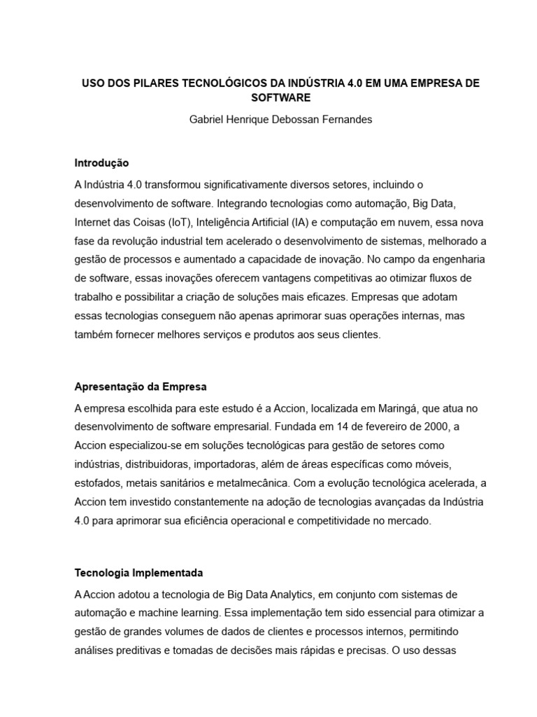 Mapa - Indústria - Transformação - Digital | PDF