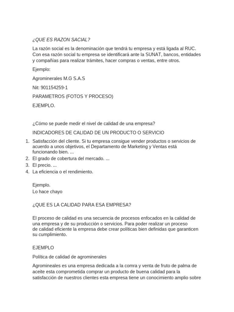 Que Es Razon Sacial William | PDF