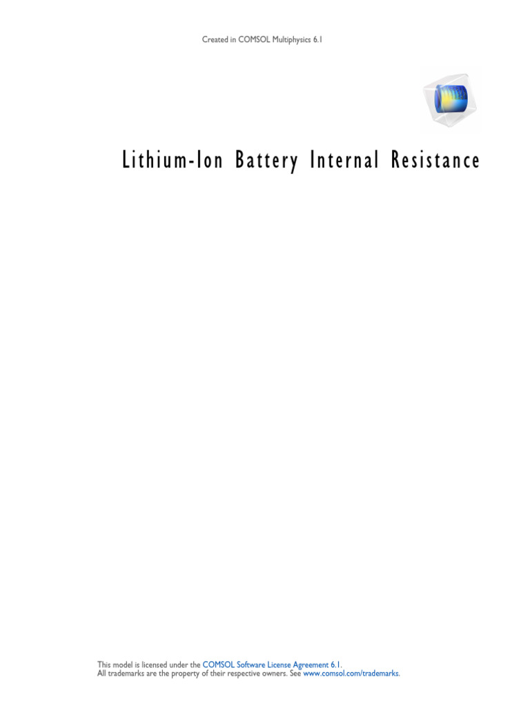 Models.battery.li Battery Internal Resistance PDF