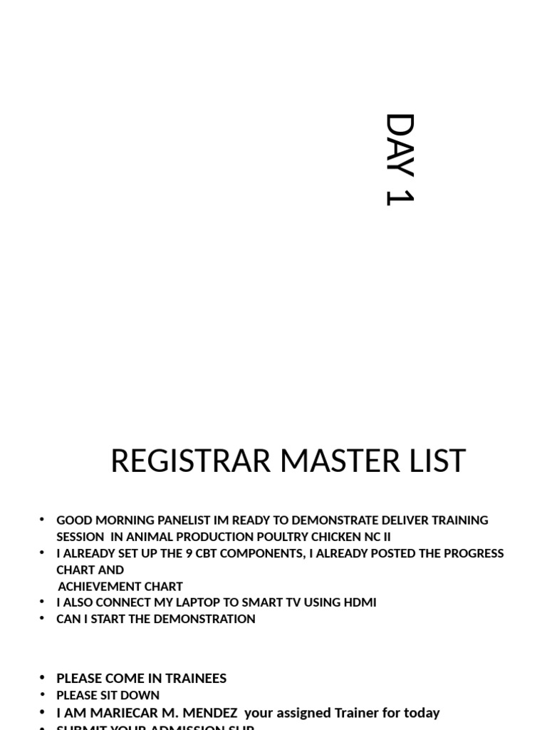 Guide Demo Coc I | PDF