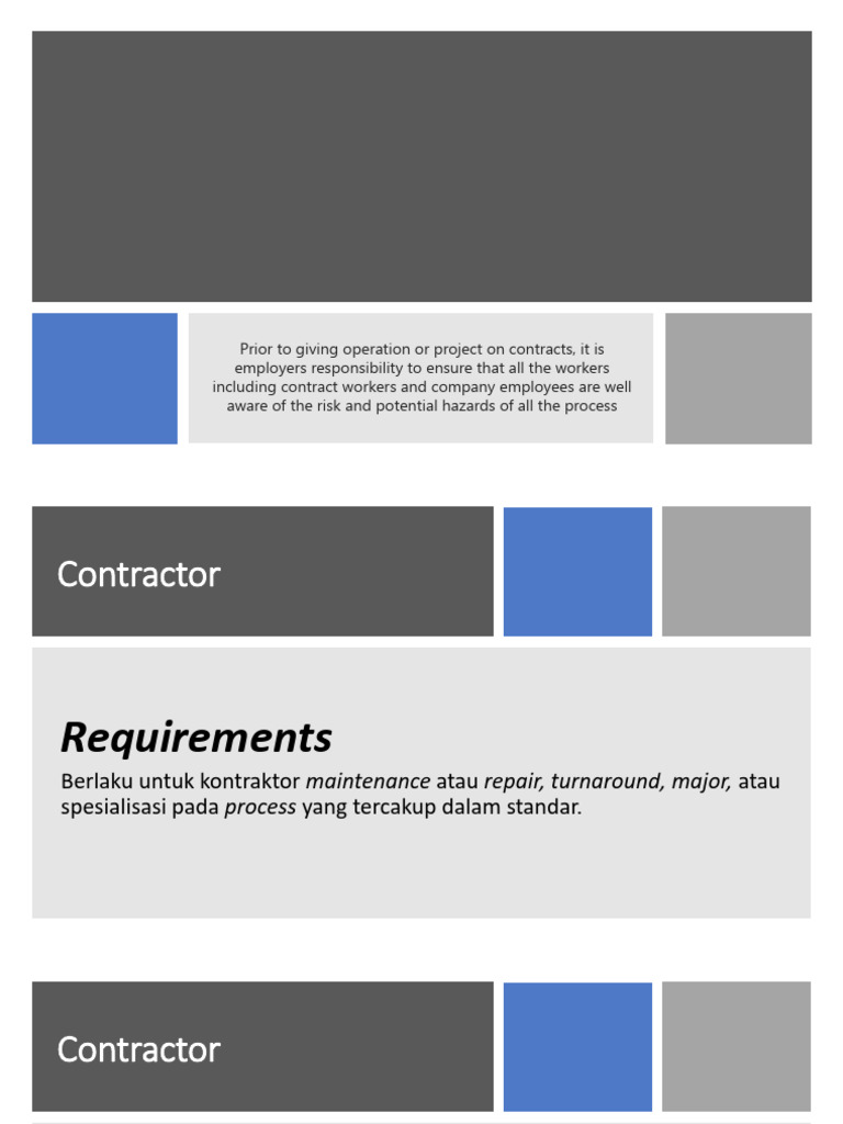 Contractors | PDF