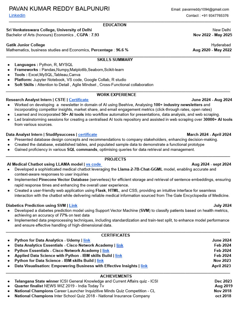 New CV | PDF