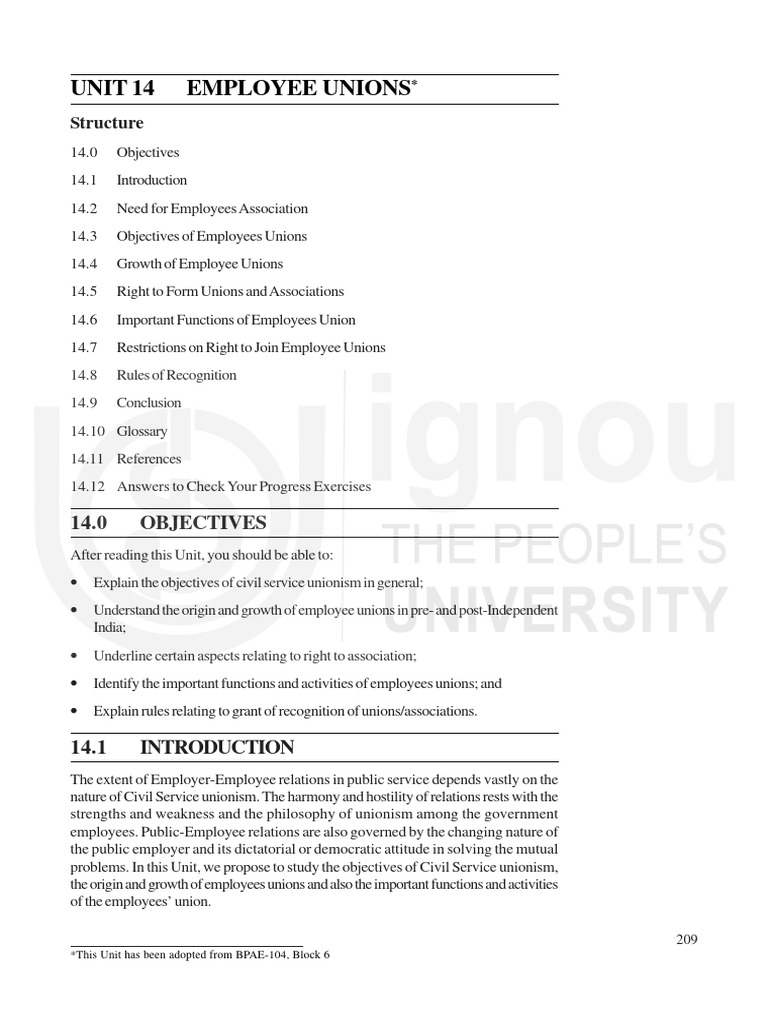 Overview of Employee Unions in India | PDF | Cost Of Living | Trade Union