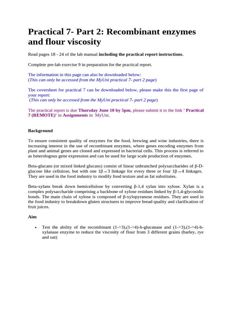 Practical 7 Part 2 Information (Remote) | PDF