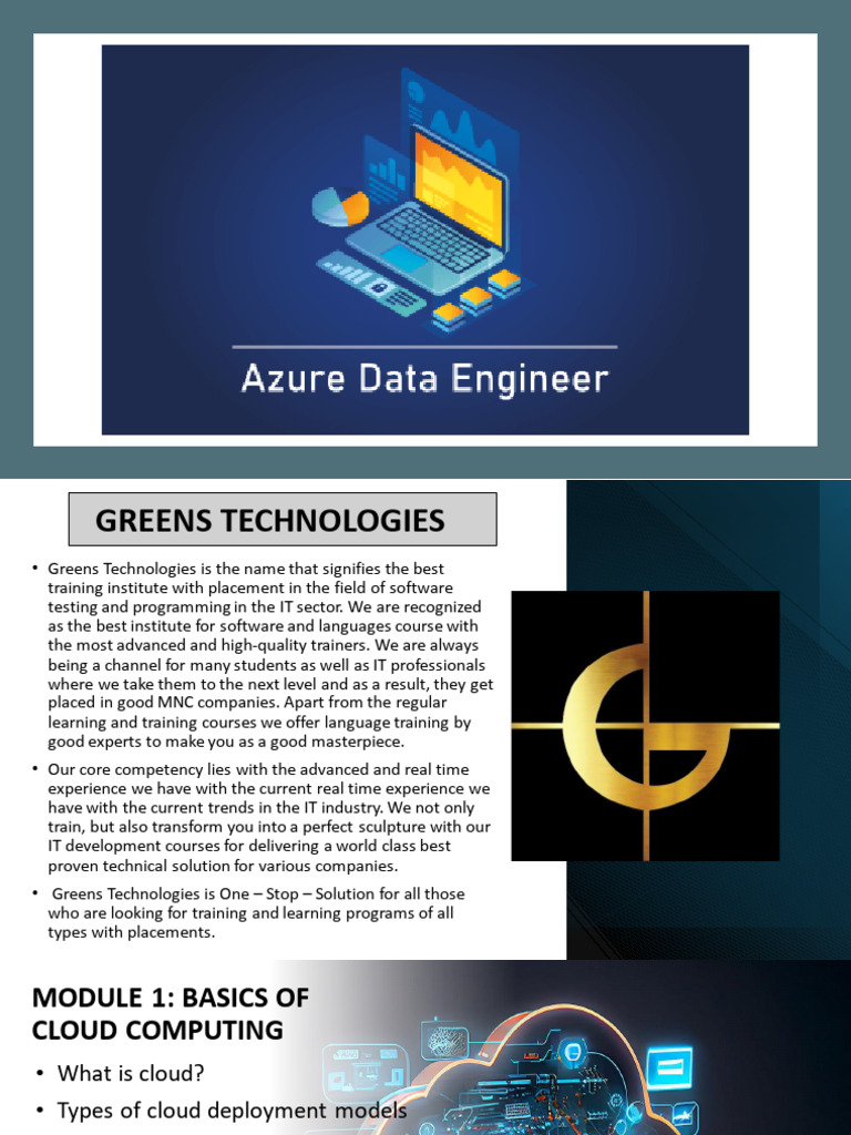 Azure Data Engineer PDF | PDF