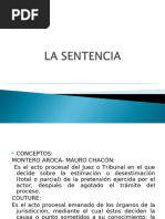 Partes de Una Sentencia | PDF