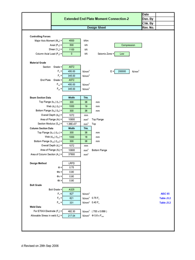 Moment Connection | PDF