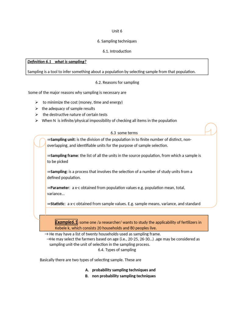 Sampling Techniques Pdf