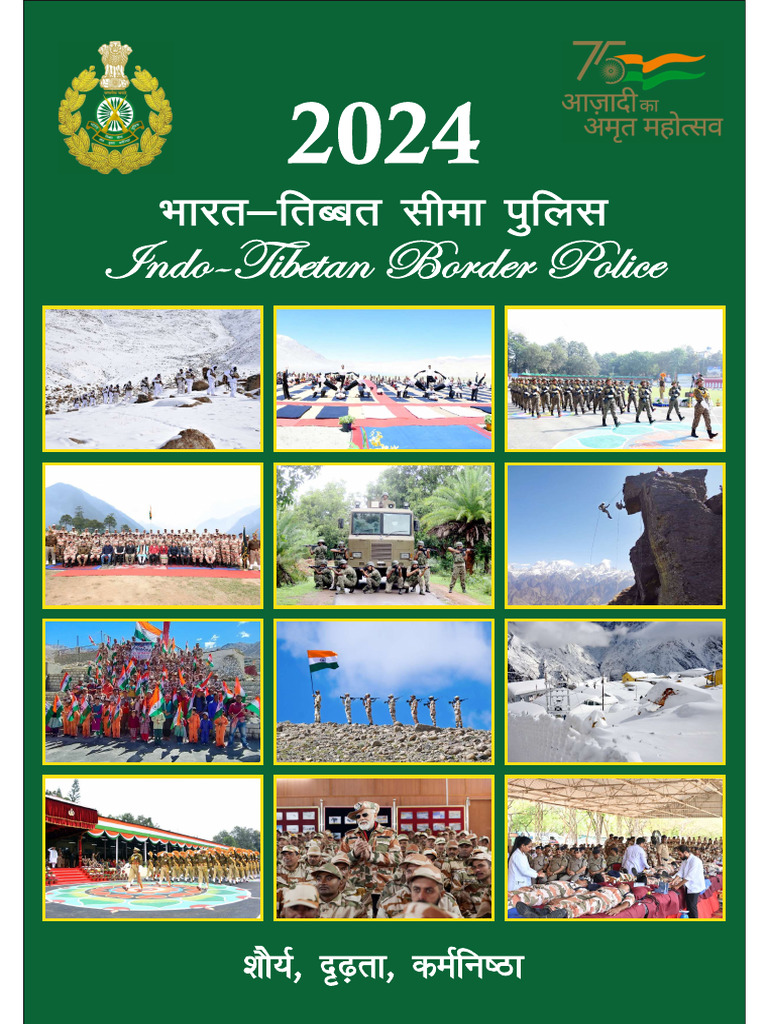 ITBP Wall Calendar2024 PDF