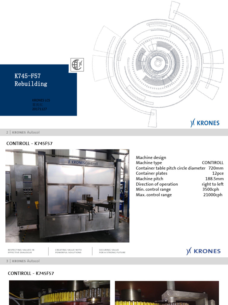Krones K745F57-en | PDF