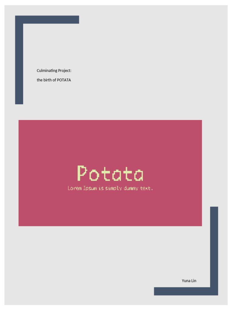 Culminating Project | PDF