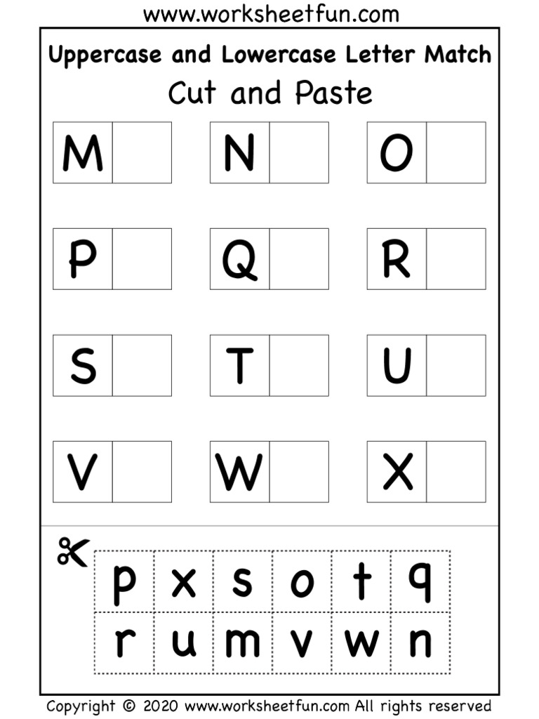 Uppercase Lowercase Matching | PDF